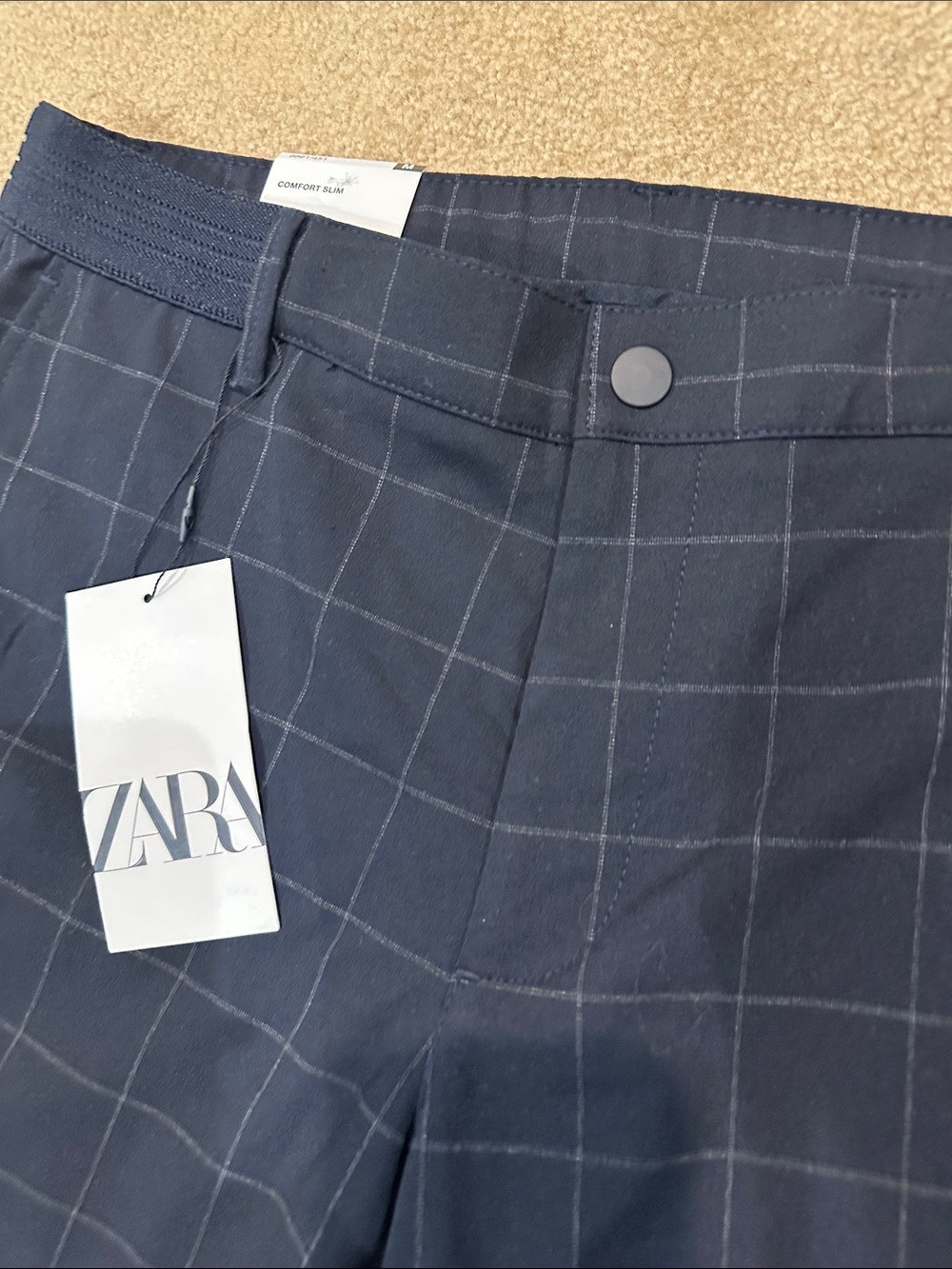 Zara Men’s The Driver Pant, Comfort Slim, Size Medium - Picture 4 of 4